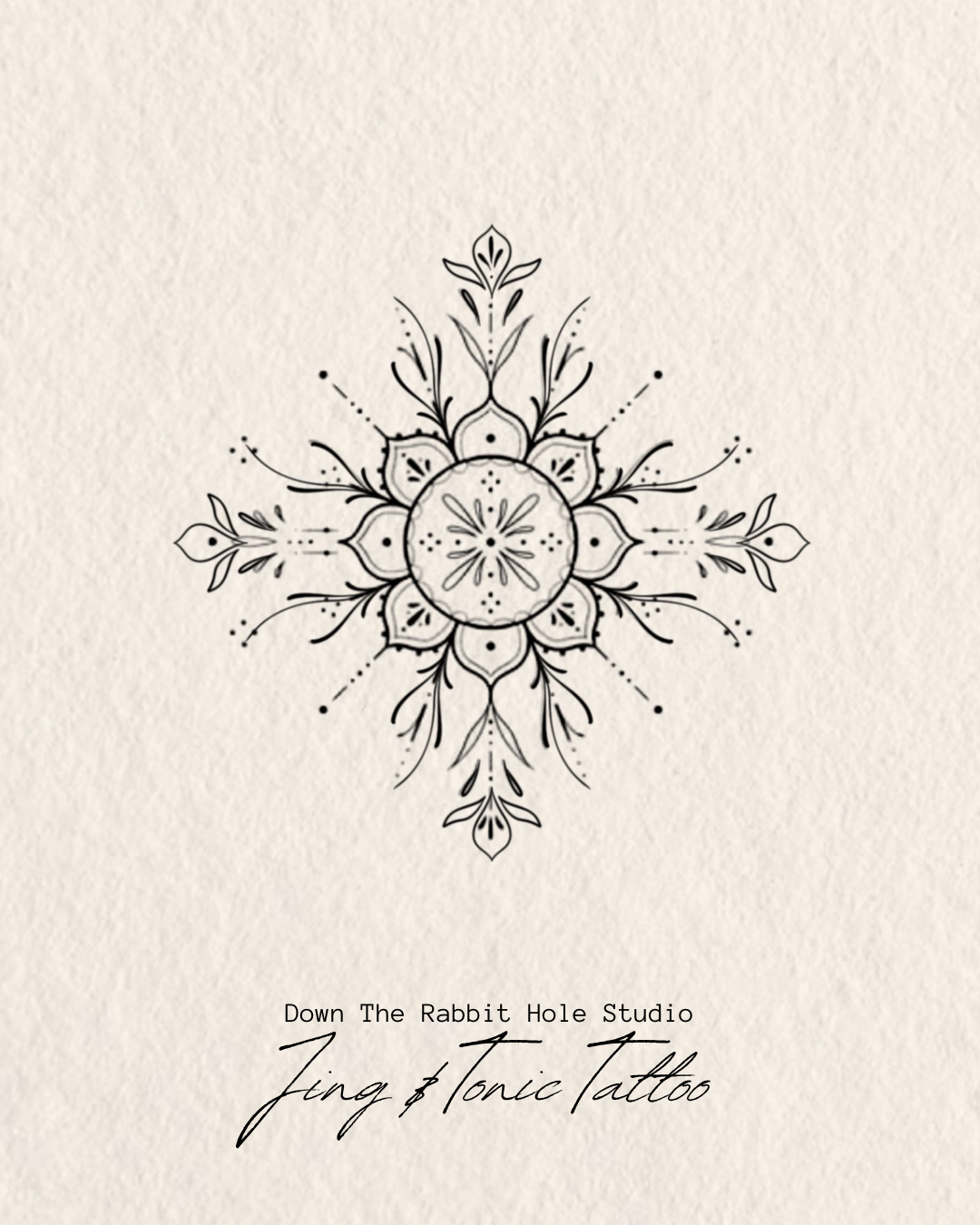 Botanical Flash — Available — inquire for sizing and placement