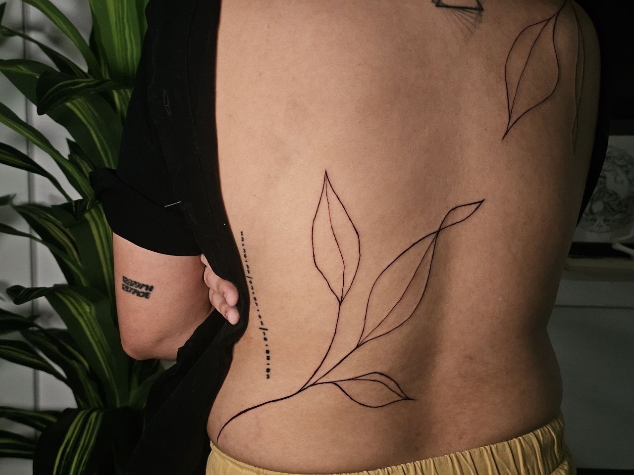 Fine Line tattoo — Fine Line · Black & Gray by Jing, Cebu