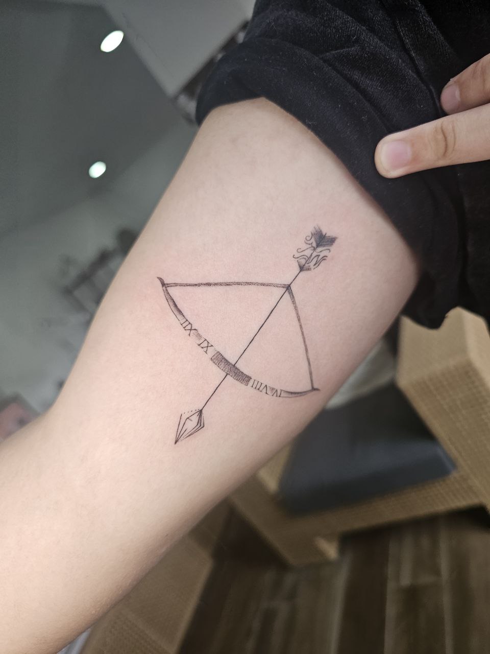 Fine Line tattoo — Fine Line · Black & Gray by Jing, Cebu