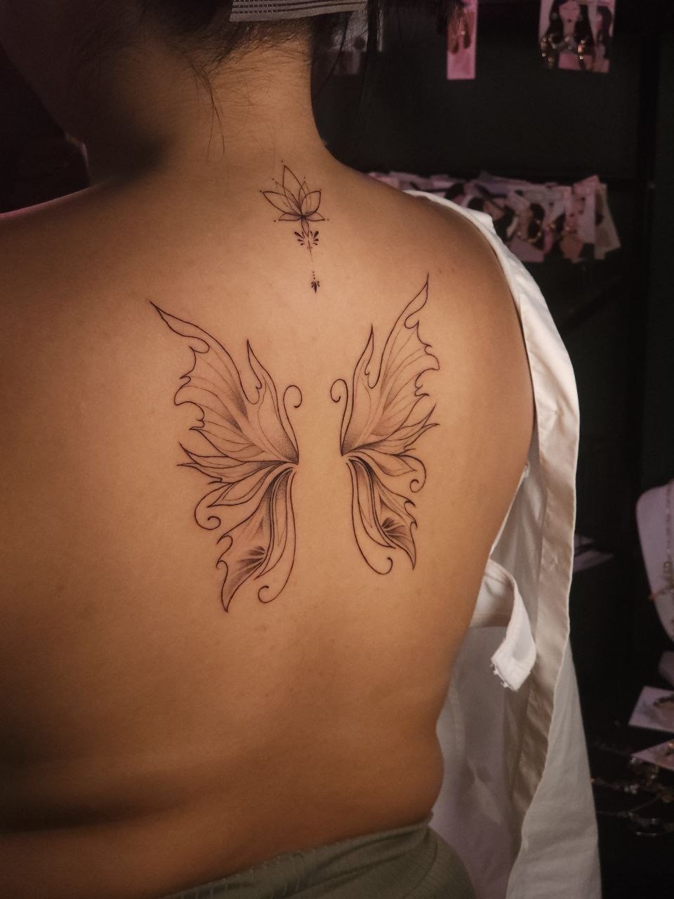 Fine Line tattoo — Fine Line · Black & Gray by Jing, Cebu