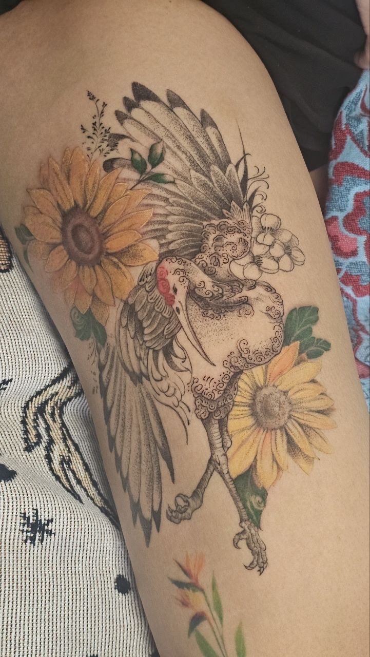 Botanical tattoo