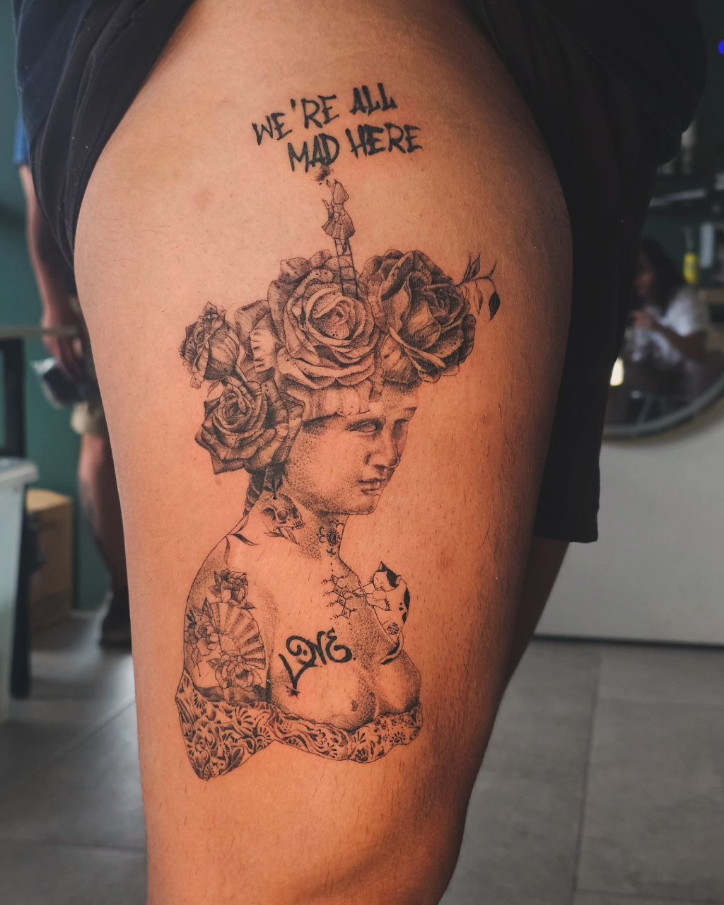 Geometric tattoo — Fine Line · Geometric by Jing, Cebu