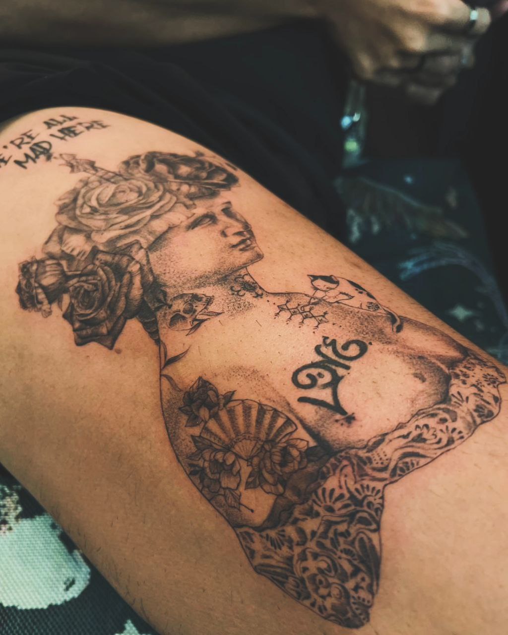 Geometric tattoo — Fine Line · Geometric by Jing, Cebu