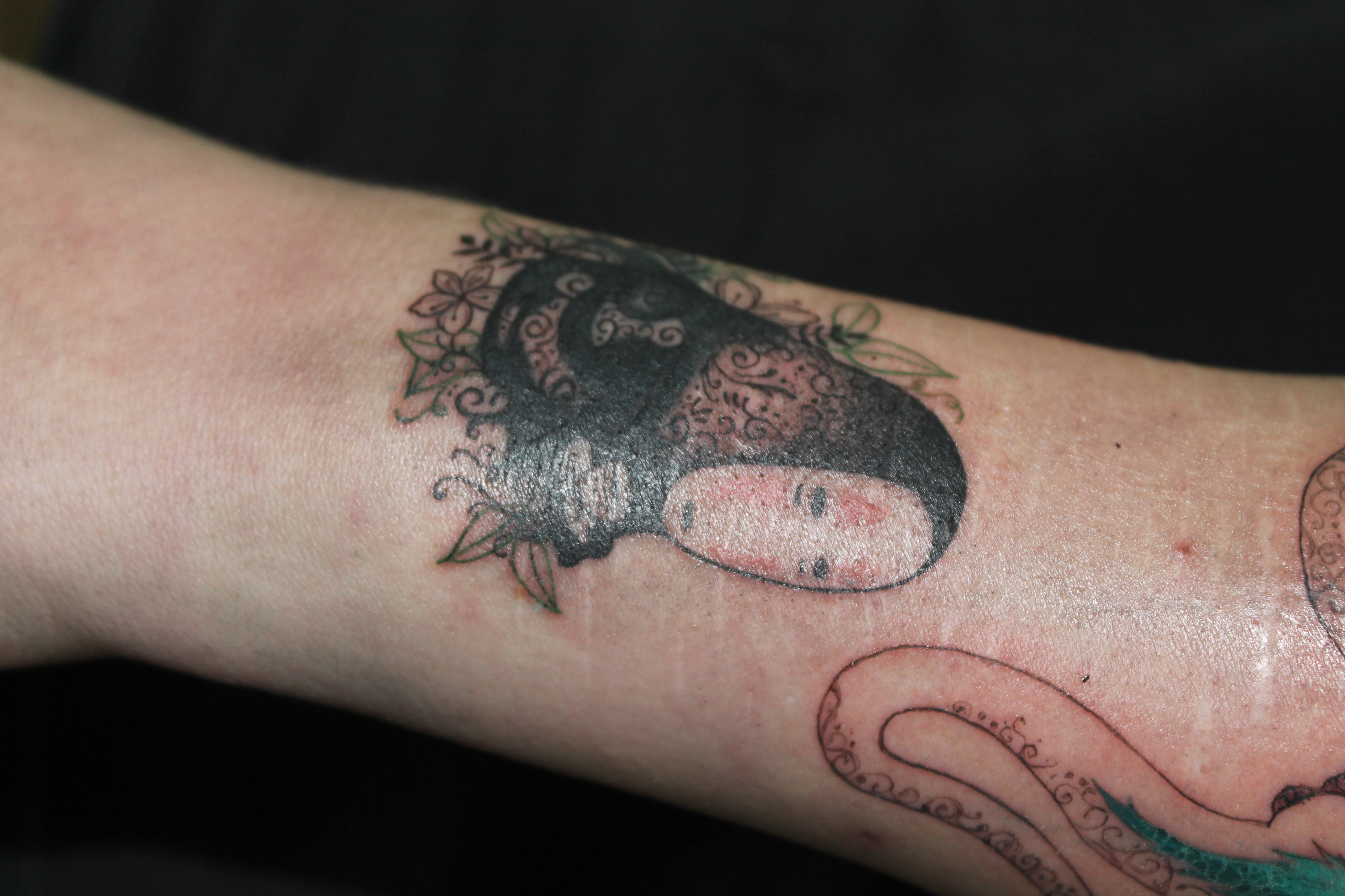 Studio Ghibli tattoo — Fine Line · Illustration by Jing, Cebu