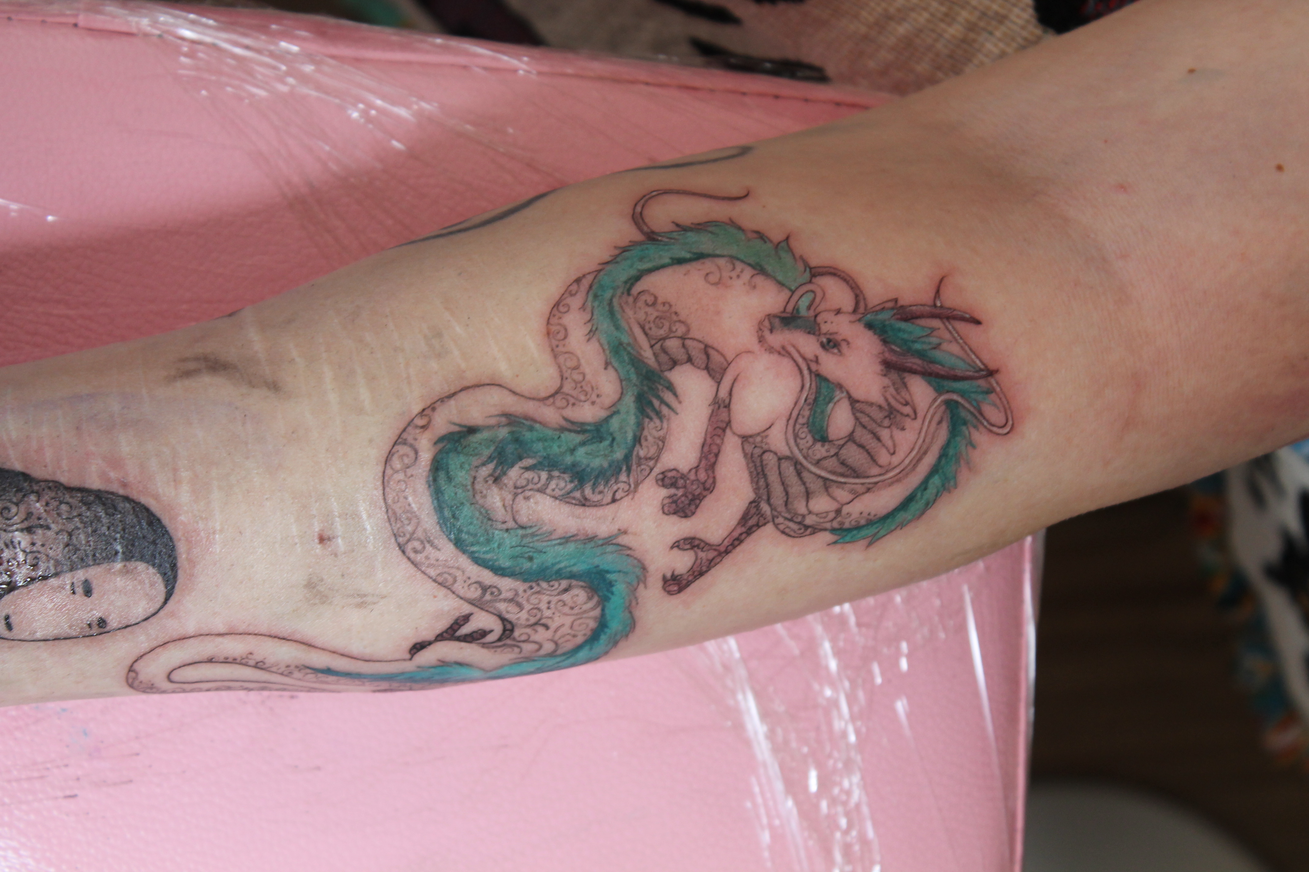 Studio Ghibli tattoo — Fine Line · Illustration by Jing, Cebu