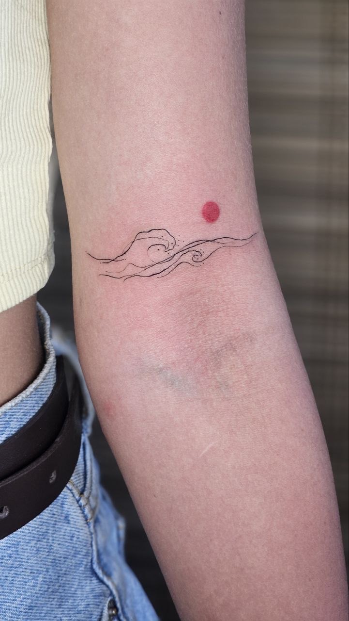 Minimalist tattoo — Fine Line · Minimalist by Jing, Cebu
