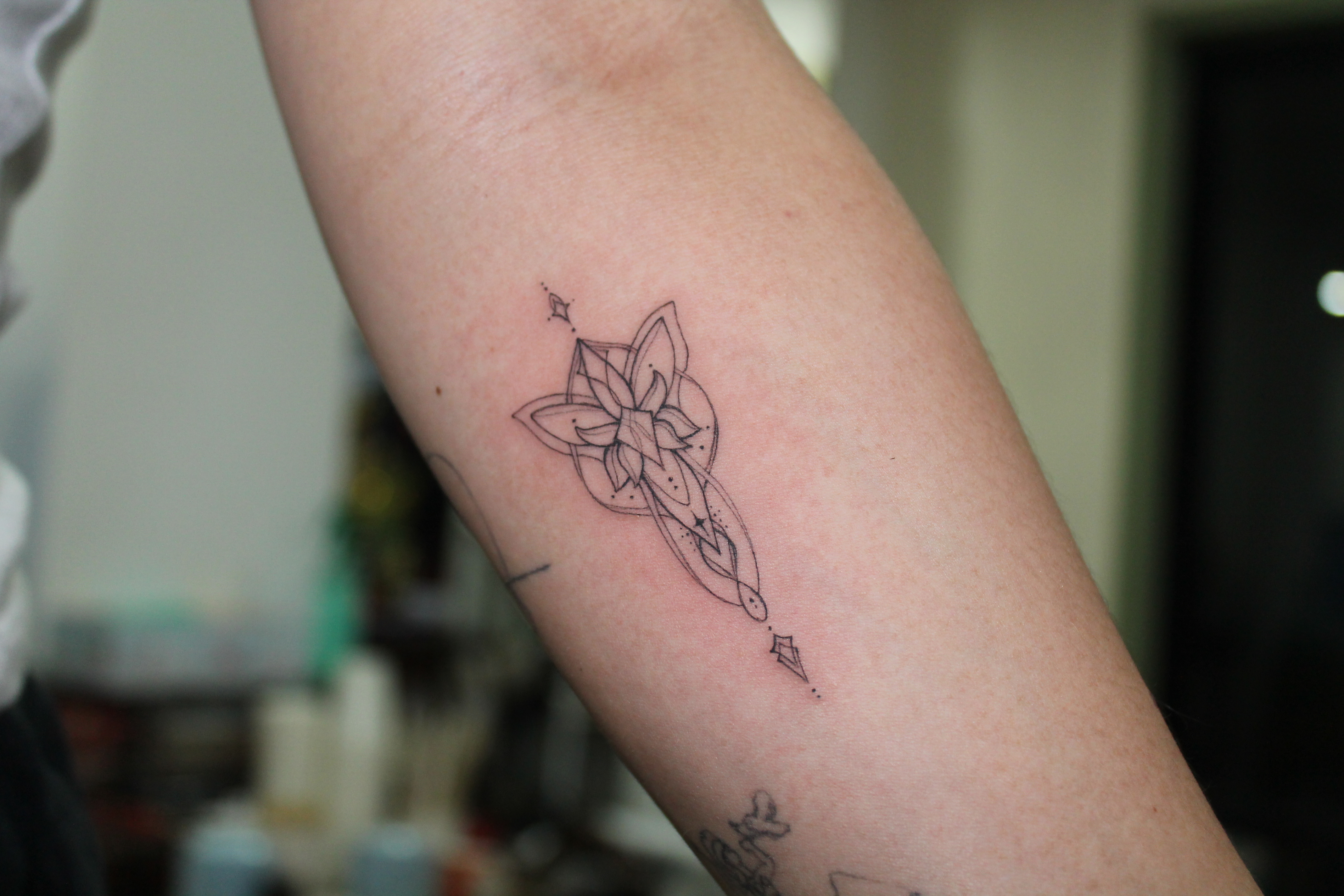 Minimalist tattoo — Fine Line · Minimalist by Jing, Cebu