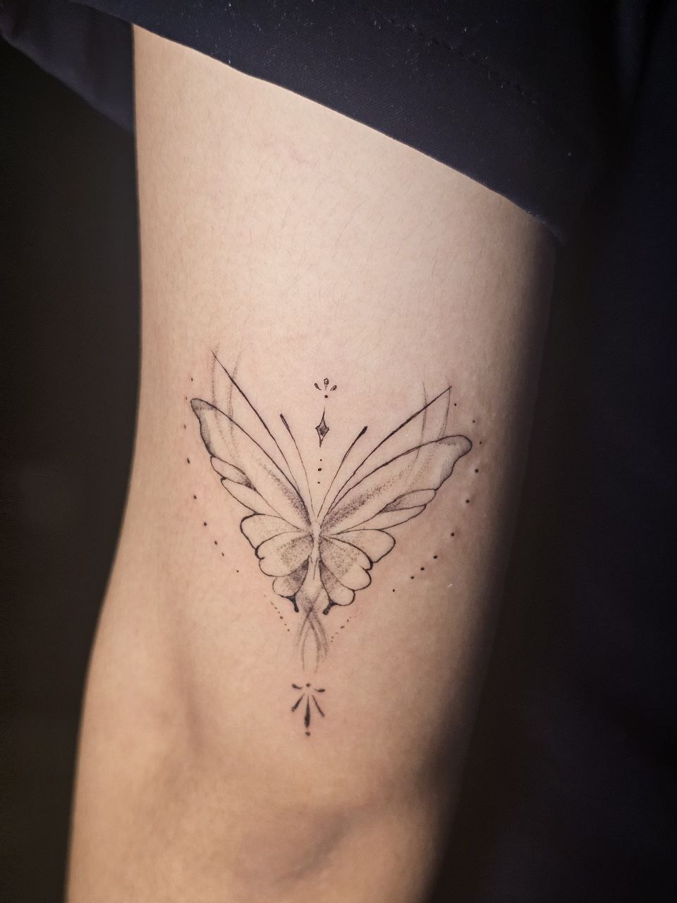 Minimalist tattoo — Fine Line · Minimalist by Jing, Cebu