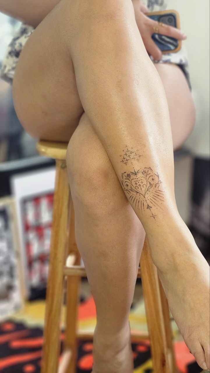 Ornamental tattoo — Fine Line · Ornamental by Jing, Cebu
