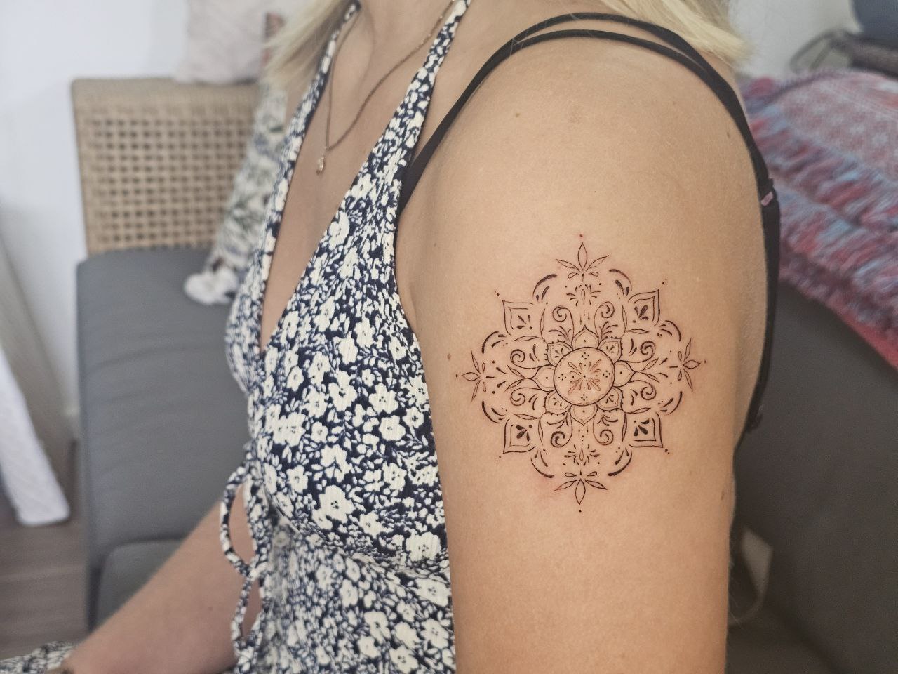 Ornamental tattoo — Fine Line · Ornamental by Jing, Cebu