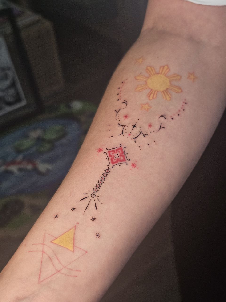 Ornamental tattoo — Fine Line · Ornamental by Jing, Cebu