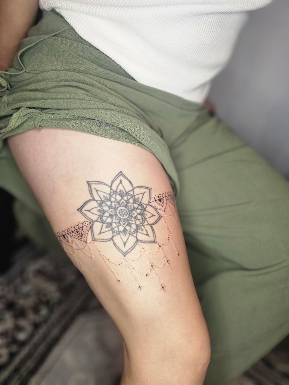 Ornamental tattoo — Fine Line · Ornamental by Jing, Cebu