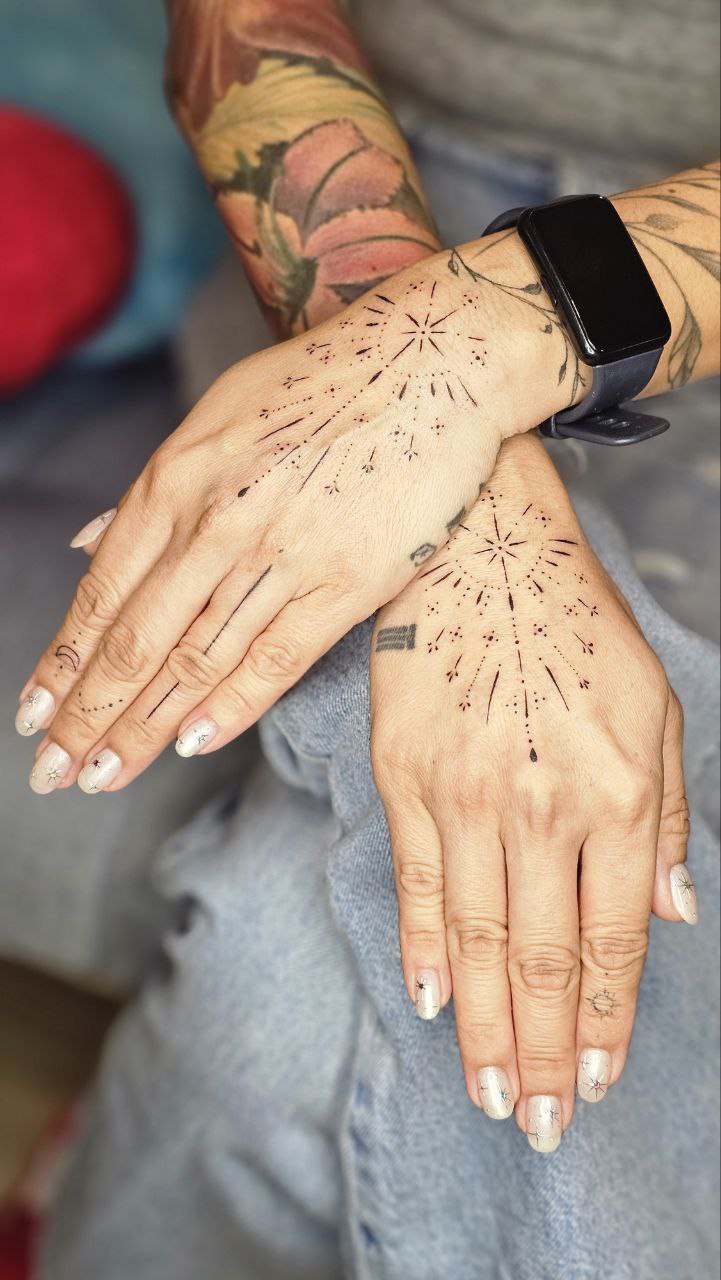 Ornamental tattoo — Fine Line · Ornamental by Jing, Cebu