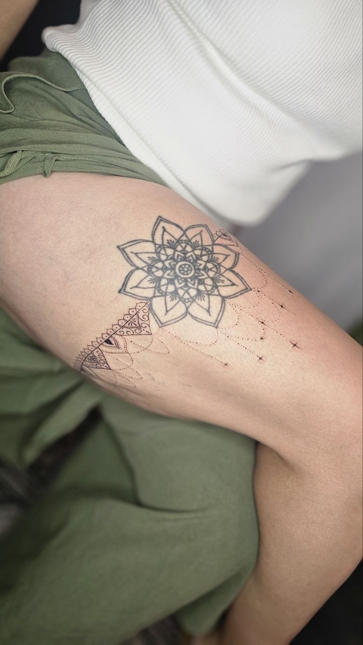 Ornamental tattoo — Fine Line · Ornamental by Jing, Cebu
