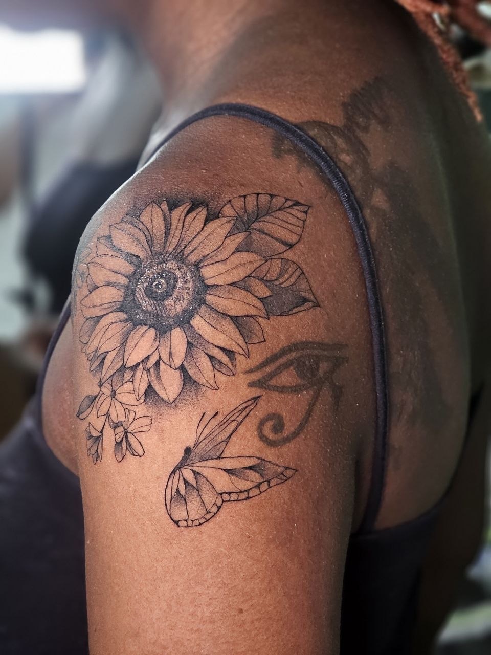 Floral tattoo — Floral · Fine Line by Jing, Cebu