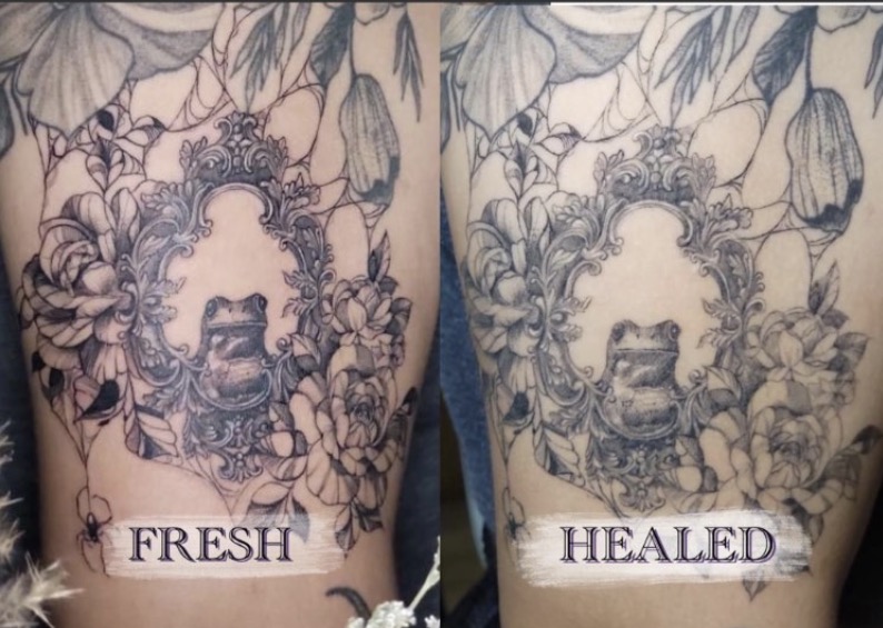 Healed tattoo — Healed Work by Jing, Cebu