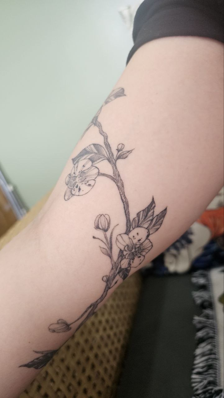 Healed tattoo — Healed Work by Jing, Cebu